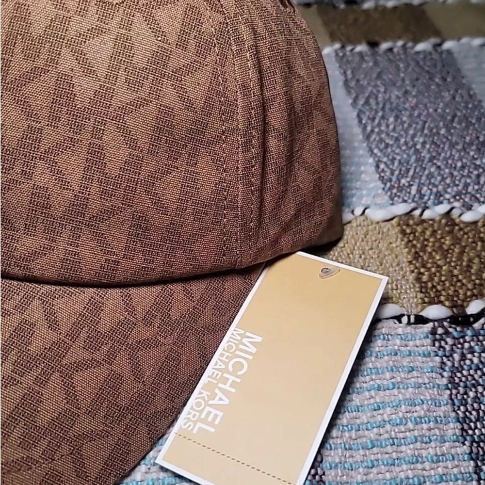 Michael KORS MK monogram logo baseball cap - Picture 2 of 8